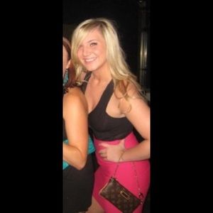 BCBG Max Azria Pink Bandage Skirt