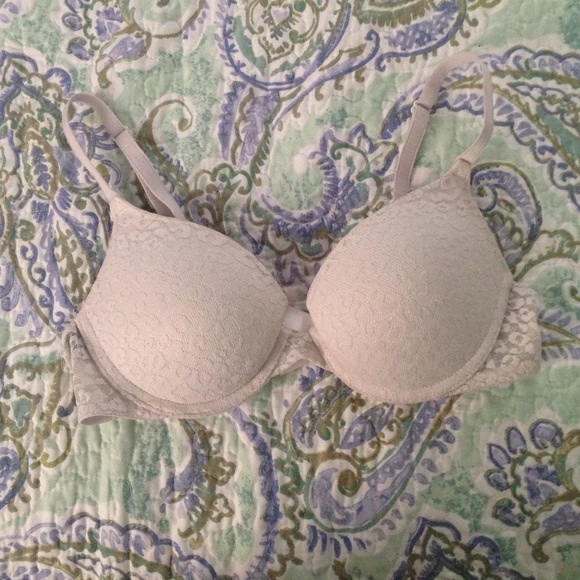 Cream cheetah print PINK bra