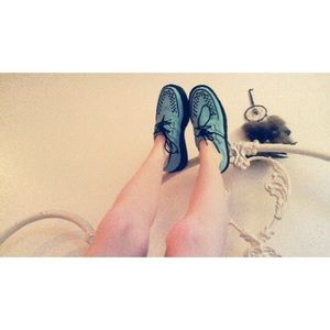 Tuk Mondo Mint Creepers ON HOLD