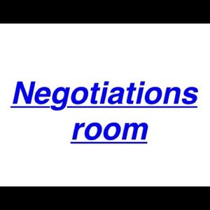 Please negotiate your price here.