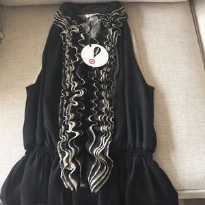 Robert Rodriguez women's ruffled top