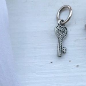 Key Lock Pandora Charm