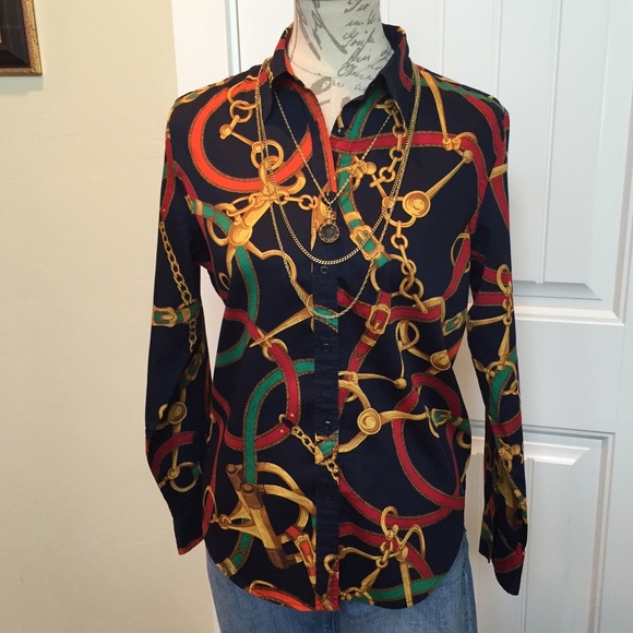 Ralph Lauren Tops - Classic Ralph Lauren Button Down Blouse L