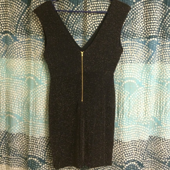 NWT RETAIL Sparkly Bodycon Dress w/ zipper back