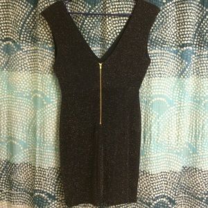NWT RETAIL Sparkly Bodycon Dress w/ zipper back