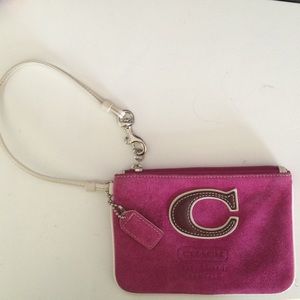 Authentic coach wristlet
