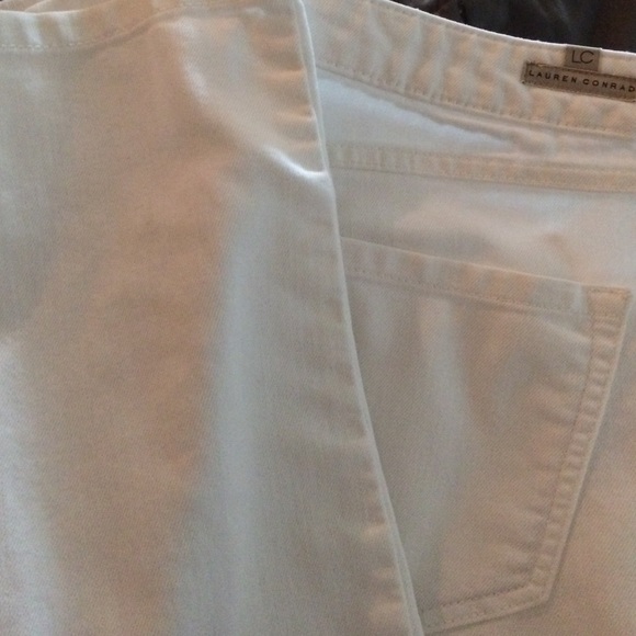 Lauren Conrad white jeans