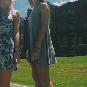 Short grey Forever 21 dress