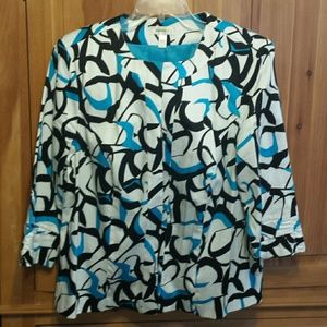 Lightweight, partially lined jacket