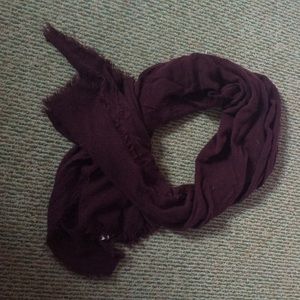 Huge burgundy forever 21 winter scarf