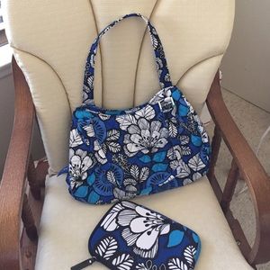 Vera Bradley purse and matching reader