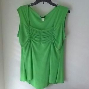 Lime Green sleeveless top