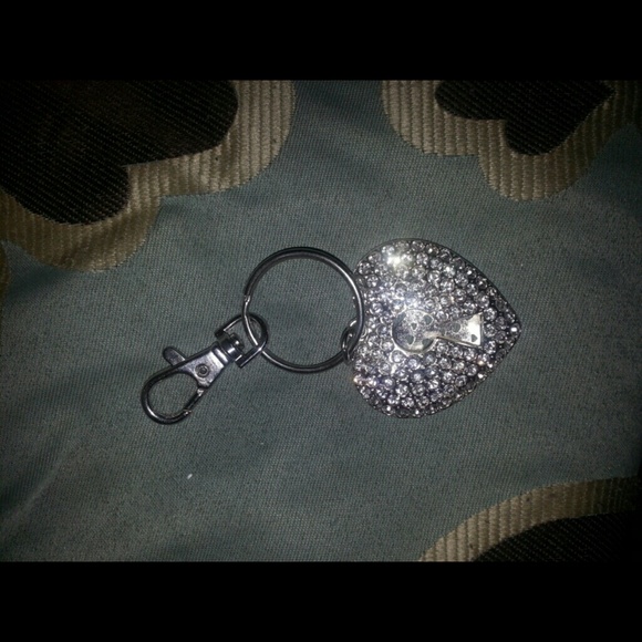 Heart key chain