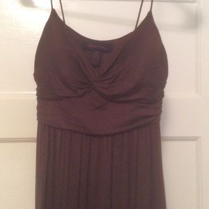Brown dress
