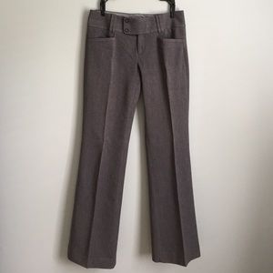 Banana Republic Sloan Fit Wide Leg Trouser in Grey