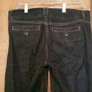 WHBM black trouser jeans