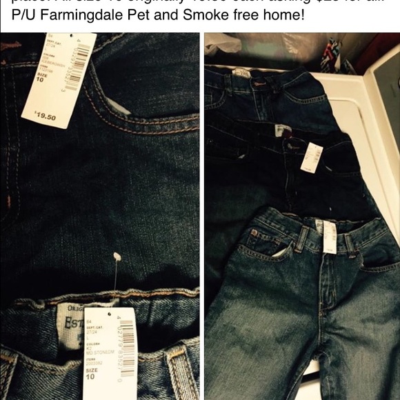 Boys jeans size 10