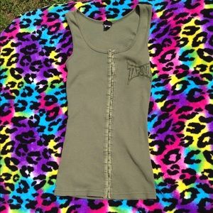 Tapout olive green tank