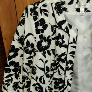 Lightweight, partially lined jacket