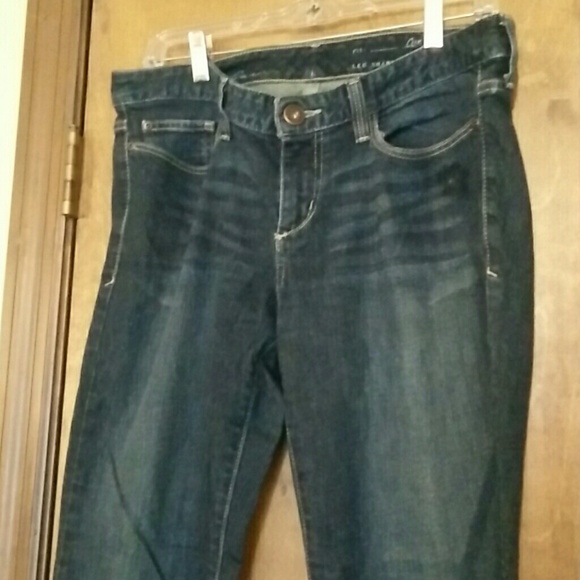 Eddie Bauer, Curvy. Barely Boot cut jeans