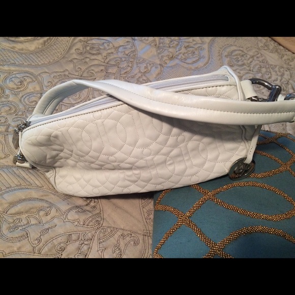 Arctic white Donald J Pliner bag