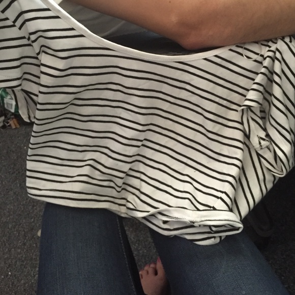 Stripped crop top