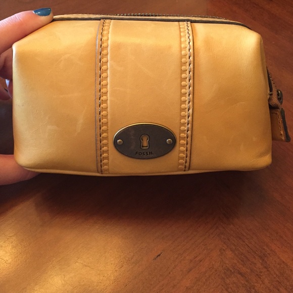 Fossil makeup bag
