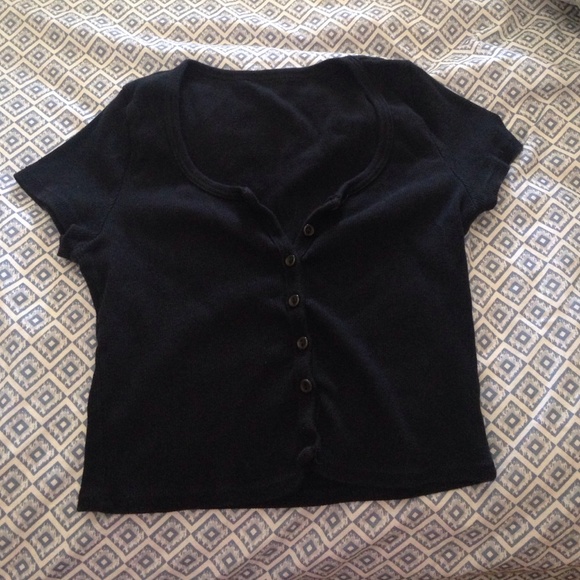 American apparel crop top