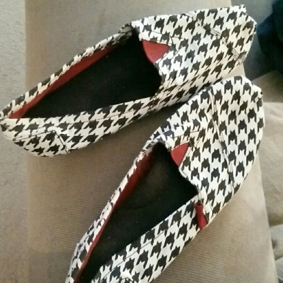 Houndstooth TOM type style shoes