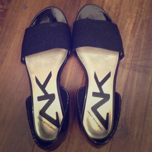 Anne Klein sport Akkaesha open-toed sandals sz 6