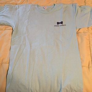 Short sleeve mint Simply Southern tshirt