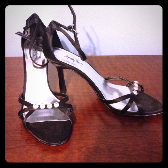 Formal Diamond Studded Heels