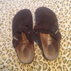 Brown Birkenstocks
