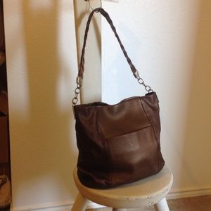 Brighton. Large soft leather handbag.