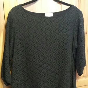 Beautiful lined lace top