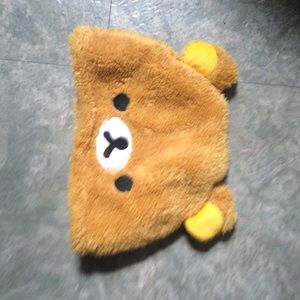 Fluffy rilakkuma hat