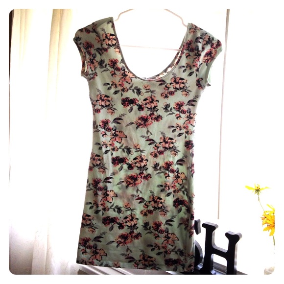 💫💕Mint Green Floral dress 💕💫