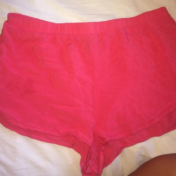 NWOT Forever 21 Pinkish Red Flowy Shorts