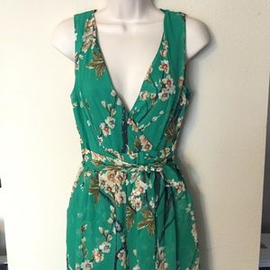 Green Jumpsuit NWT