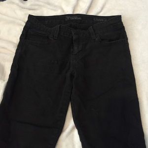 Sequined back pocket black Guess skinny jeans