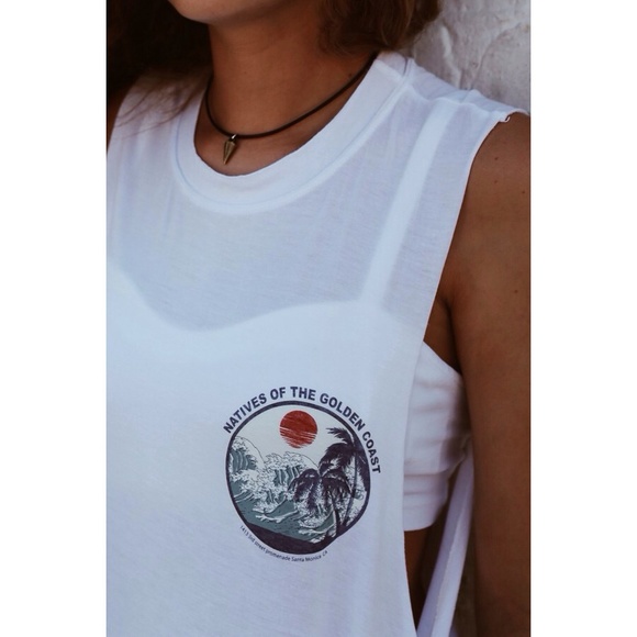 Brandy Melville Natives of the Golden Coast Tank