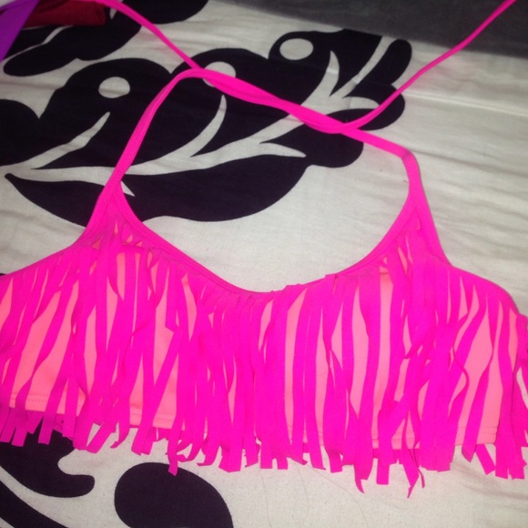 VS fringe bikini top