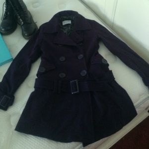 Purple Peacoat