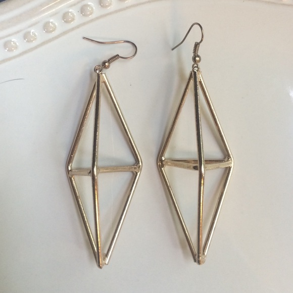 Jewelry - Geometrical triangle earrings
