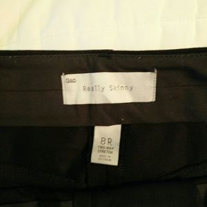 GAP Really Skinny black dress pants