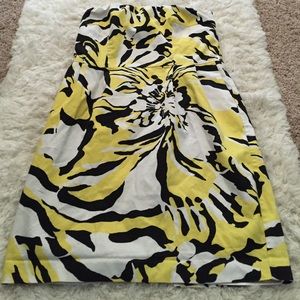 Black, White & Yellow Express Dress (12)