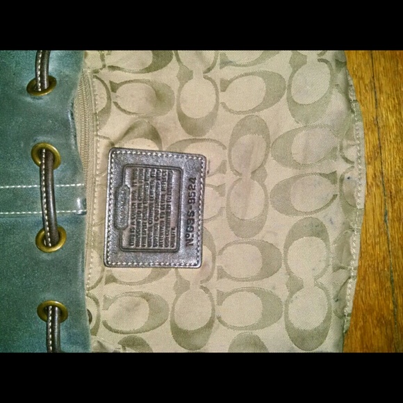 Coach suede crossbody bag - Picture 4 of 4