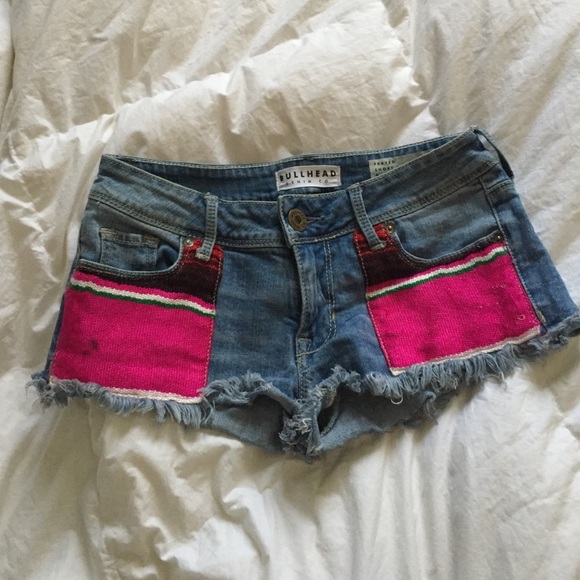 mexican jean shorts