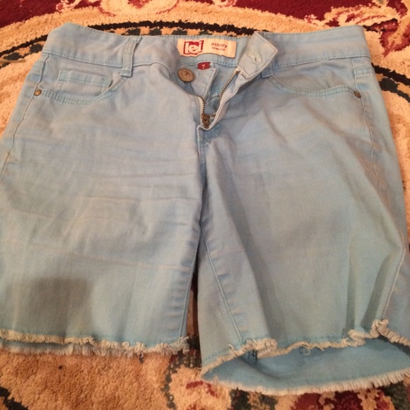 Light blue shorts