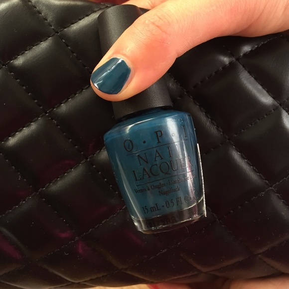 💅🏽OPI "Ski Teal We Drop" nail polish 💅🏽
